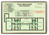 План схема пожарной эвакуации