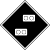 Знак GD-13 «Постоянный сигнальный знак - Внимание! Токораздел»