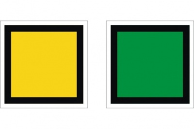 Знак GD-03 «Переносной сигнал уменьшения скорости»