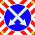Знак светодиодный 4.2.1 (4.2.2) Объезд препятствия, два в одном, 12в, 2 режима работы 